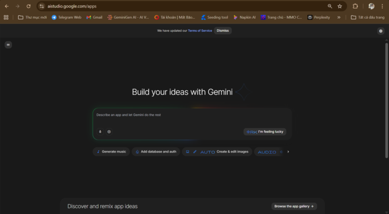 Cách tạo website bằng AI và deploy lên Vercel chỉ trong vài bước